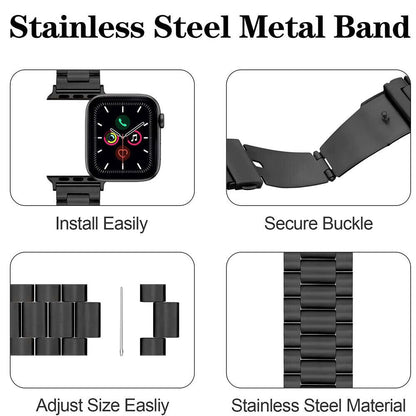 Stainless Steel For Apple Watch iWatch Band 8 7 6 5 4 3 2 SE 38/41/40/42/44/45mm New Era Fashion LLc