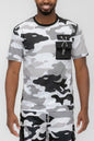 Weiv Full Camo Short Sleeve TShirt New Era Fashion LLc