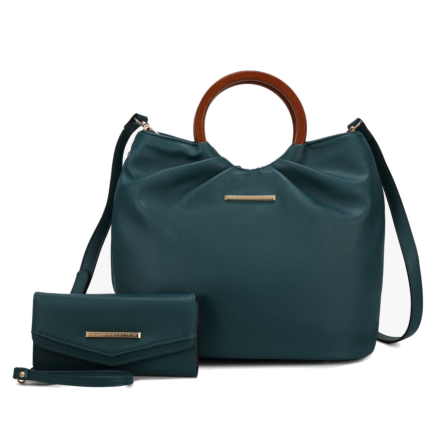 MKF Collection Leilani Vegan Leather Tote Bag with Wallet by Mia k New Era Fashion LLc