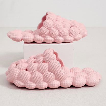 Women's Solid Ultra Cushioned Bubble Slides; Bubble Slippers New Era Fashion LLc
