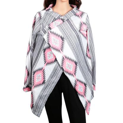 Women Open Front Cardigan Long Sleeve Shawl Neck Breathable Cardigan Well Collection New Era Fashion LLc