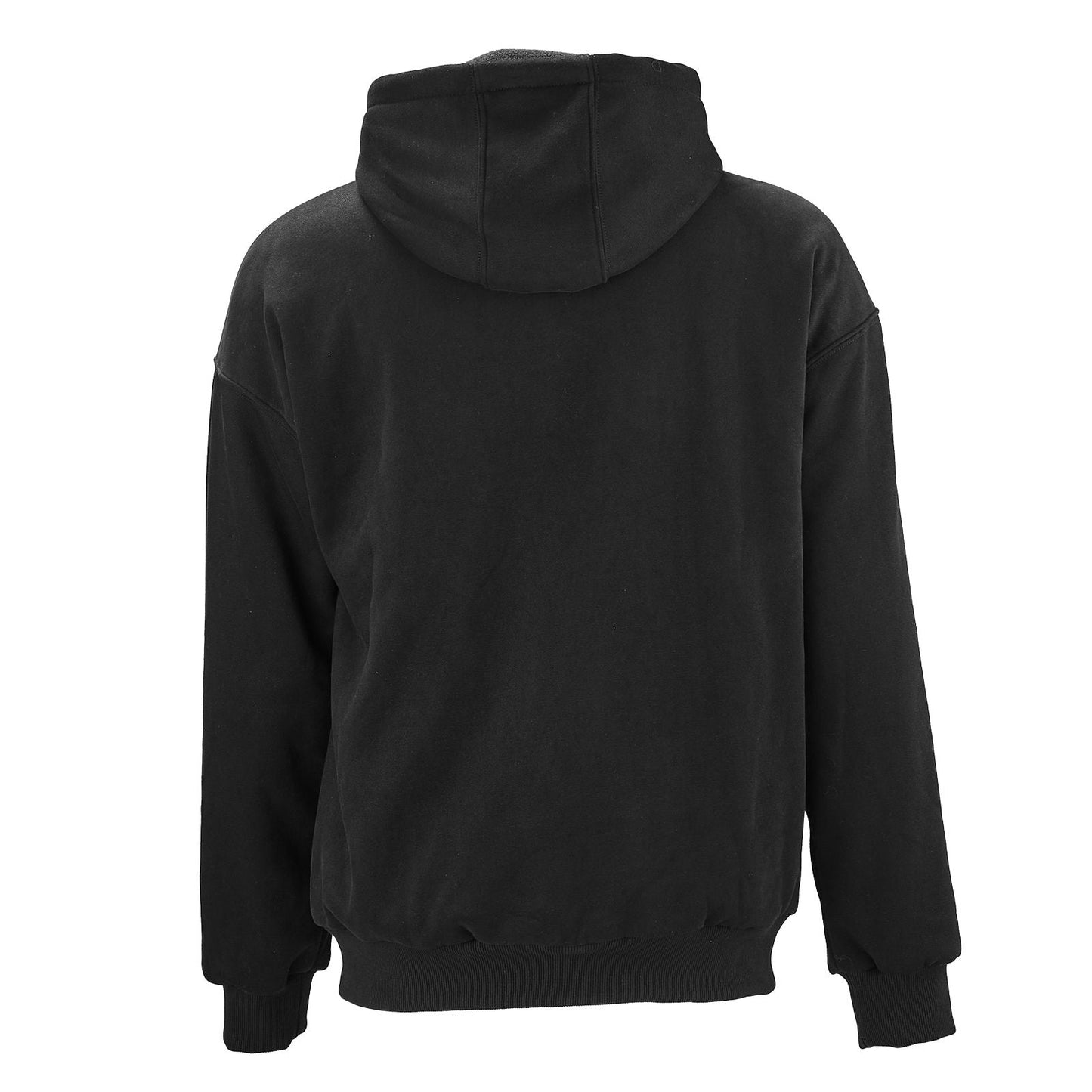 Heated Jacket Hoodie for Men Women, Heated Sweatshirt Unisex Full-Zip with 7.4V 16000mAh Power Bank Pack, 5 Heating Zones, 3 Temp Levels, 4-8H Warmth, for Winter Outdoor Camping, Black, XL Size New Era Fashion LLc