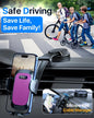 2026 Ultimate Car Phone Holder Mount Bendable & Adjustable Aluminum Arm Cell Phone Holder for Car Dashboard Windshield Phone Stand for iPhone 17 16 15 14 Pro Max Samsung Pickup Truck New Era Fashion LLc