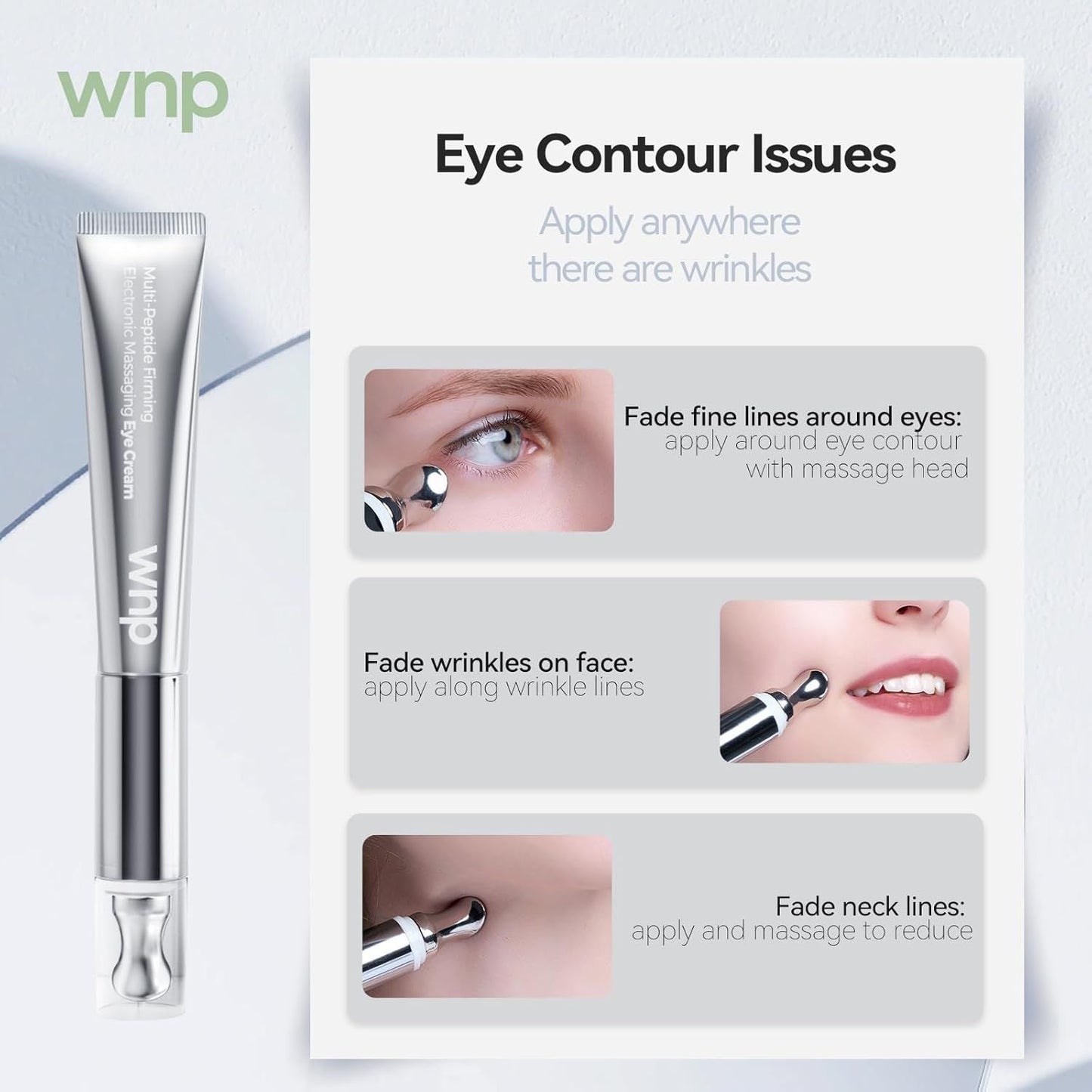 Rejuvenating Multi-Peptide Eye Cream for Puffiness & Dark Circles - Powerful Anti-Aging Formula New Era Fashion LLc