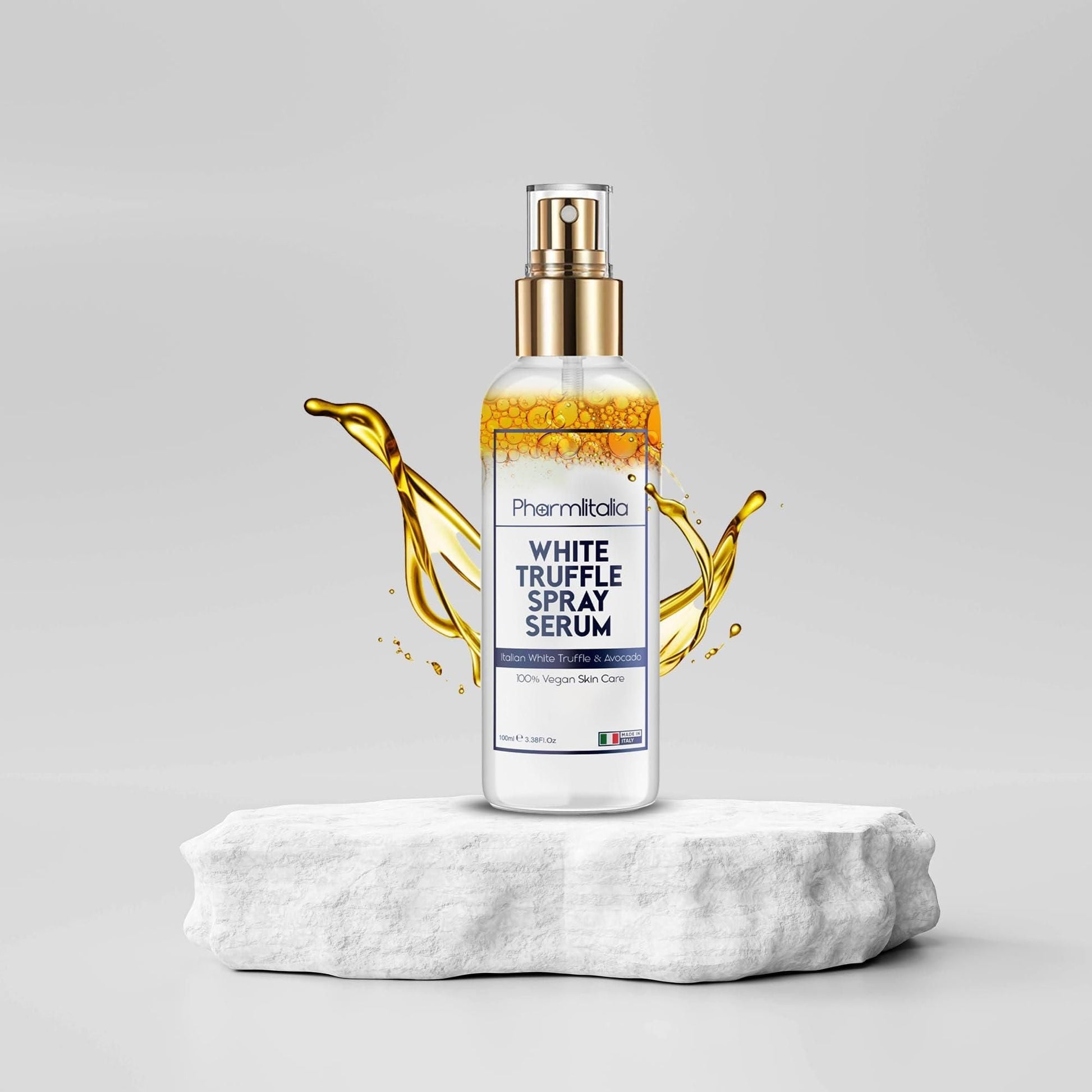 Italian White Truffle Spray Serum Vegan Skin Care Face Mist Hydrating Spray with Avocado White Truffles Face Serum for Radiant Skin 3.38 Fl Oz New Era Fashion LLc