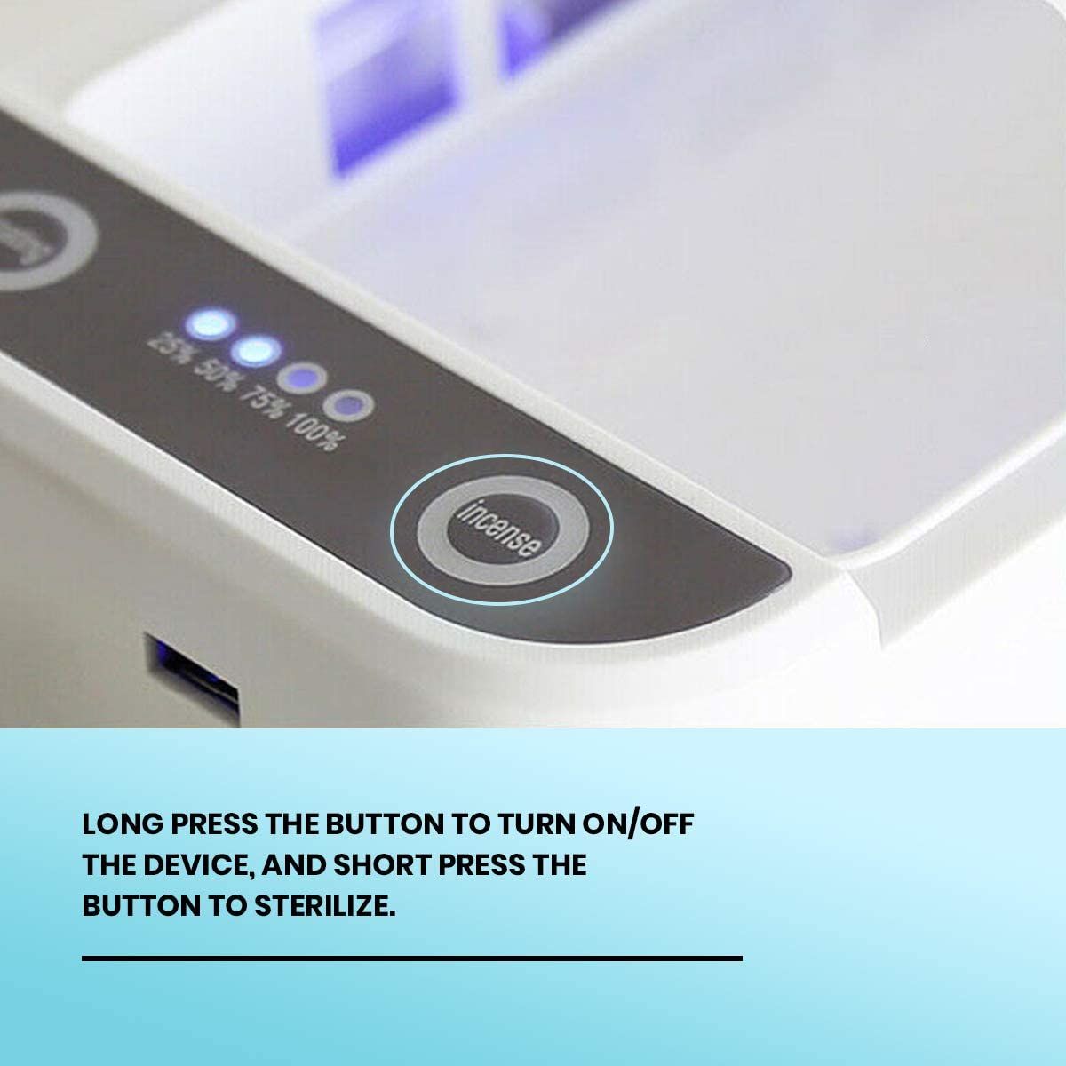 SaniCharge 3 in 1 Sanitize And Charge Your Cellphone Also Enjoy Aromatherapy New Era Fashion LLc