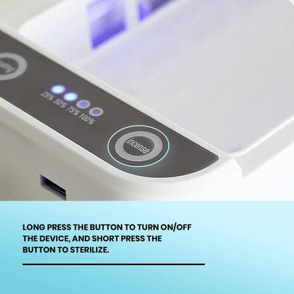 SaniCharge 3 in 1 Sanitize And Charge Your Cellphone Also Enjoy Aromatherapy New Era Fashion LLc