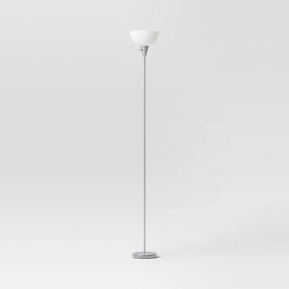 Torchiere Floor Lamp Black Minimalist Standing Light with 3-Way Switch Light Bulbs Not Included New Era Fashion LLc