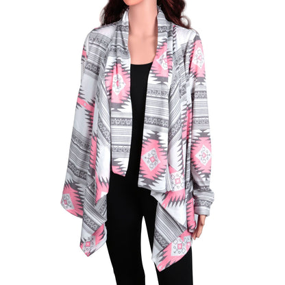 Women Open Front Cardigan Long Sleeve Shawl Neck Breathable Cardigan Well Collection New Era Fashion LLc
