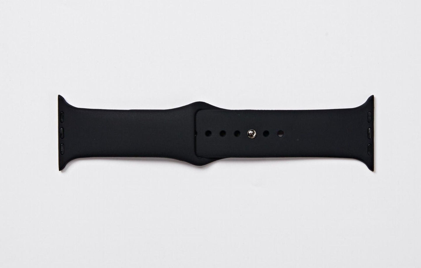 White Silicone Watch Band Made for Apple Watch - Large (42/44/45/49mm) New Era Fashion LLc