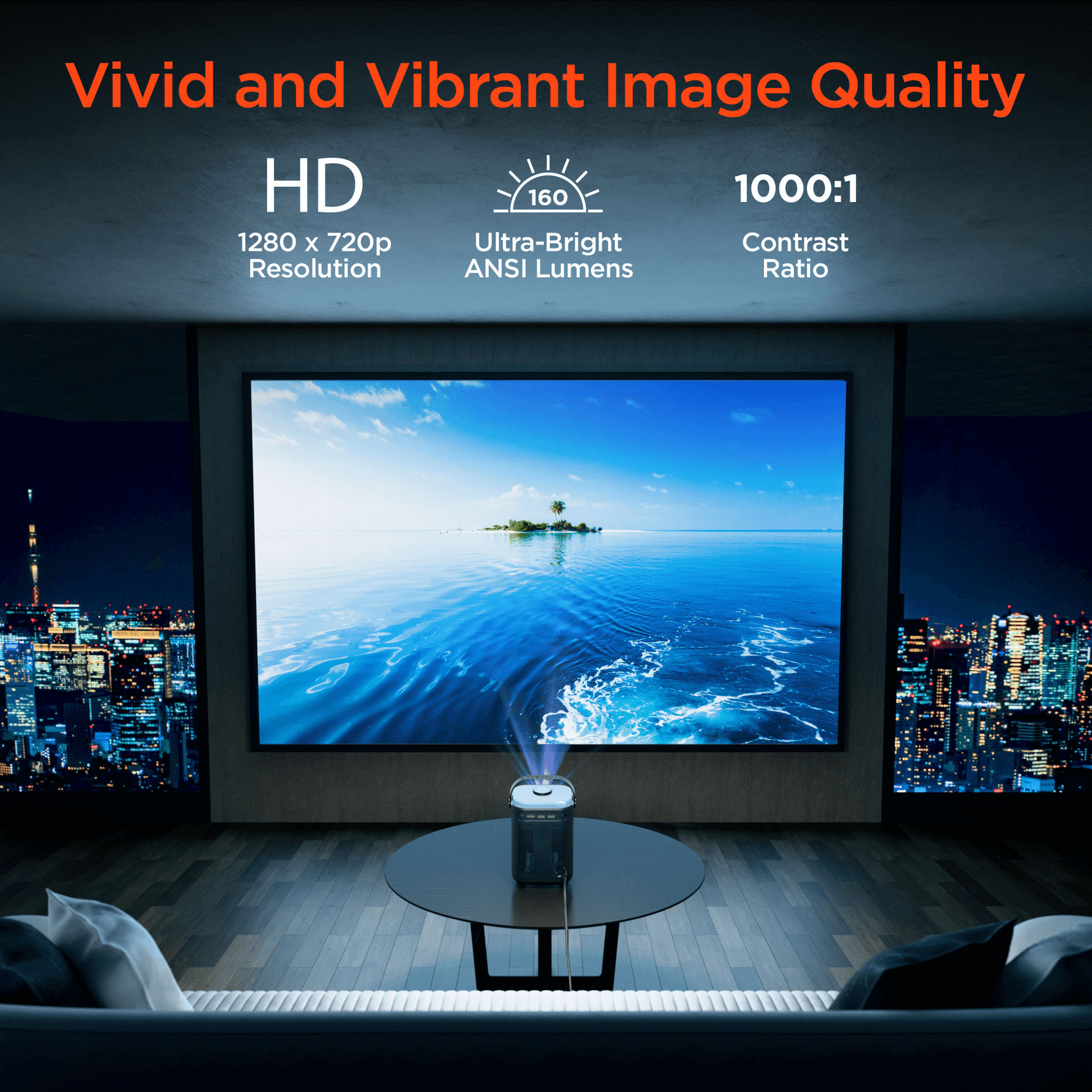 HyperGear CineMini Portable Mini Projector New Era Fashion LLc