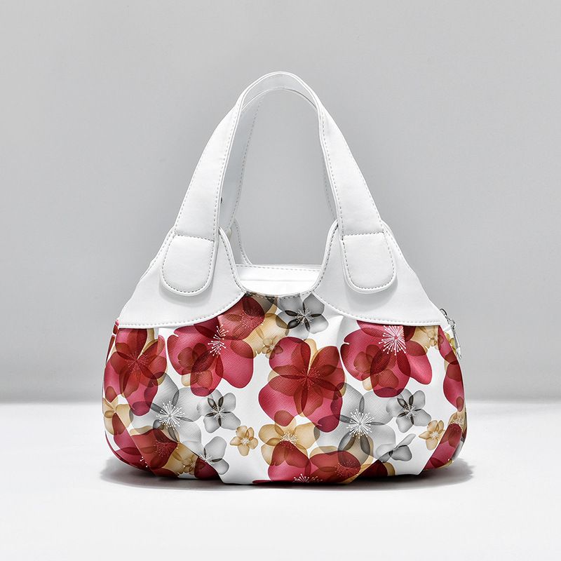 Luxury Handbags Flower Design Top-handle Ladies Handbag Women Shoulder Bags PU Leather Messenger Purse Bag Female Tote Sac Main New Era Fashion LLc