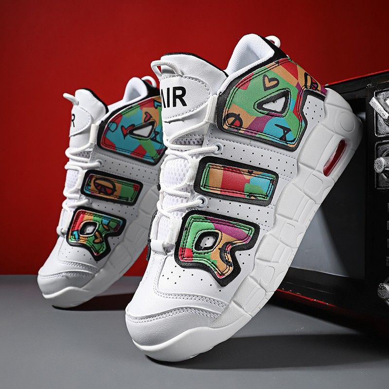 New men's and women's trend fashion personality basketball sneakers fashion match men's sneakers 5 colors New Era Fashion LLc