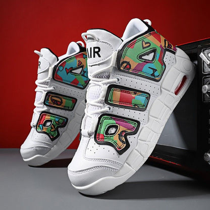 New men's and women's trend fashion personality basketball sneakers fashion match men's sneakers 5 colors New Era Fashion LLc