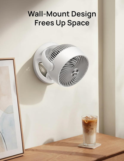 Fan for Bedroom, 12 Inches, 70ft Powerful Airflow, 25db Quiet Table Air Circulator Fans for Whole Room, 120° Adjustable Tilt, 3 Speeds, Desktop Fan for Home, Office, Kitchen New Era Fashion LLc