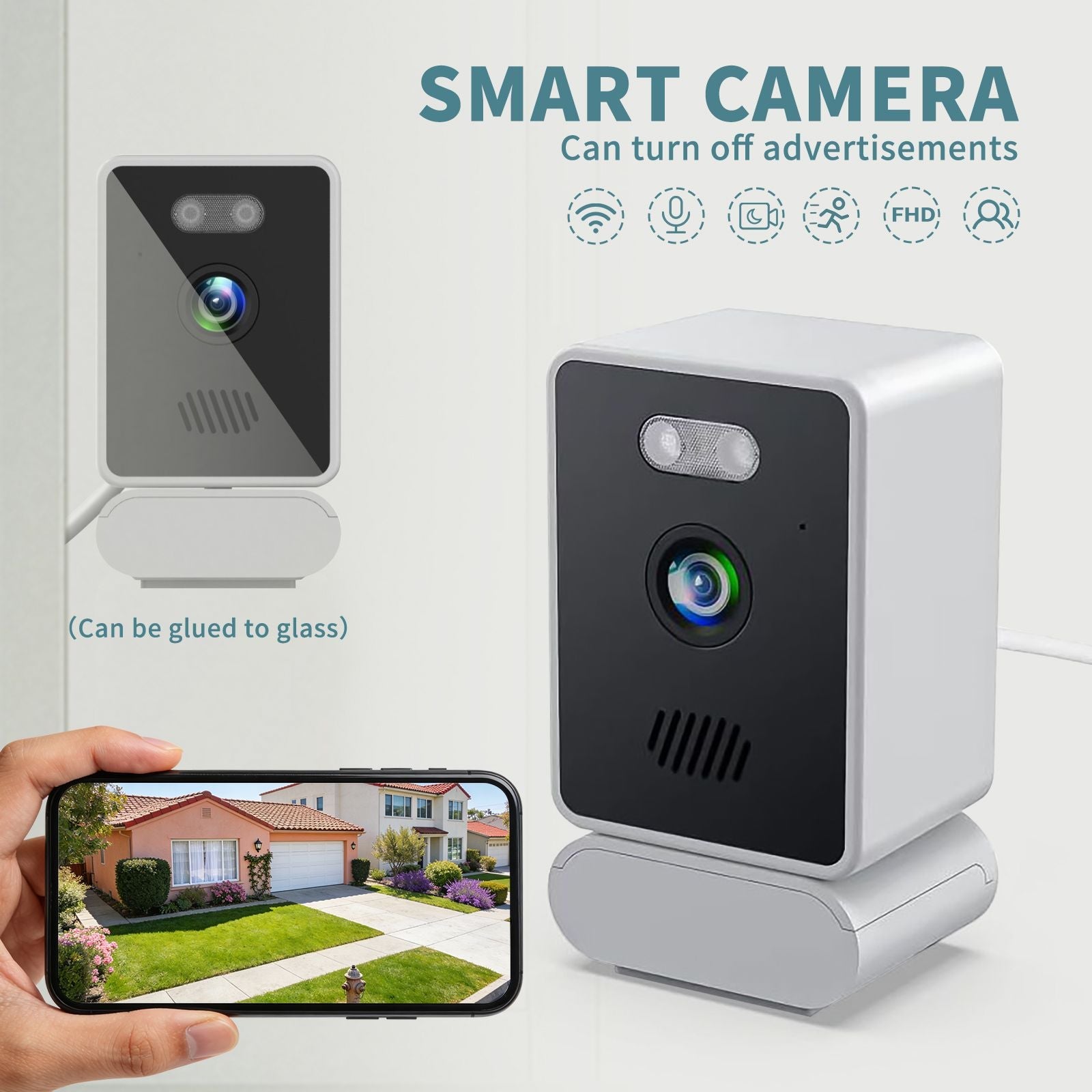 Discreet WiFi Surveillance Camera for Home Security - Motion Detection Alarm for Windows New Era Fashion LLc