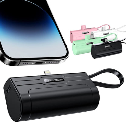 PowerKey – Keychain 2 in 1 Power Bank With Dual Charging Cord New Era Fashion LLc