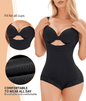 Women's Fajas Colombianas Shapewear for Women  Postpartum Tummy Control Bodysuit Full Body Shaper for Women Body Butt Lifter Panties  Zipper Straps Thong Bodysuit New Era Fashion LLc