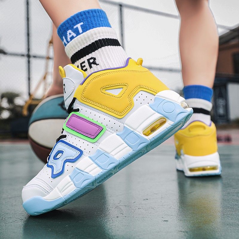 New men's and women's trend fashion personality basketball sneakers fashion match men's sneakers 5 colors New Era Fashion LLc