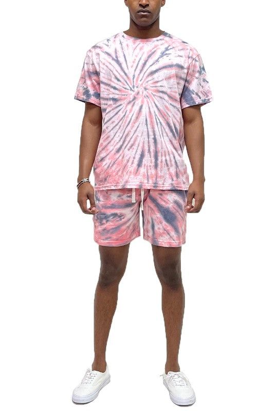 Tye Dye Shirt and Short Set New Era Fashion LLc