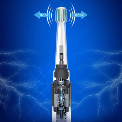 Ultrasonic Electro Toothbrush With Two Additional Brush Heads New Era Fashion LLc