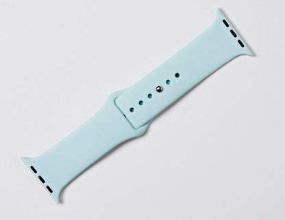 White Silicone Watch Band Made for Apple Watch - Large (42/44/45/49mm) New Era Fashion LLc