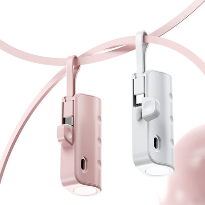 PowerKey – Keychain 2 in 1 Power Bank With Dual Charging Cord New Era Fashion LLc