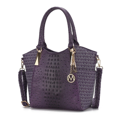 MKF Collection Kristal M Signature Tote Bag by Mia k New Era Fashion LLc