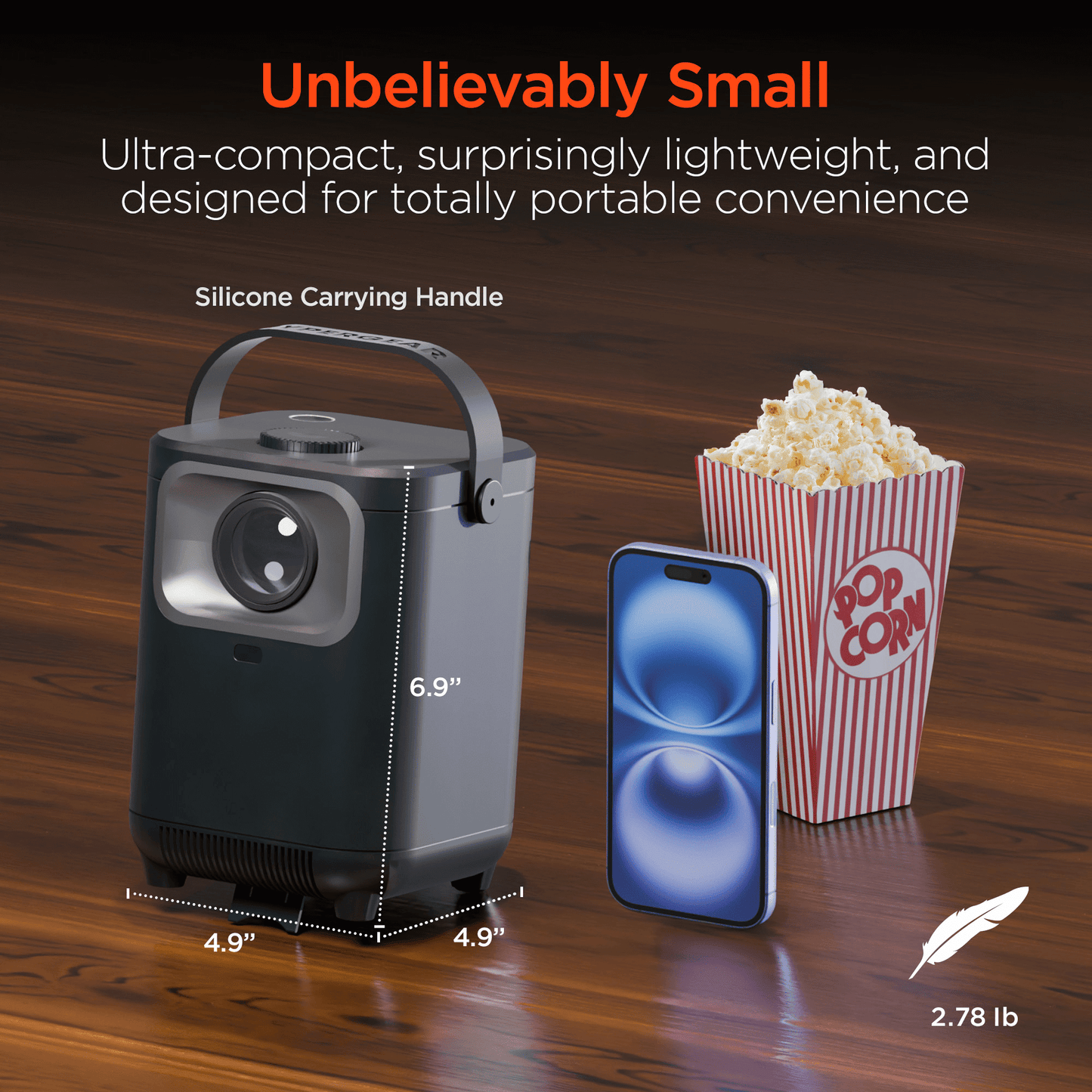 HyperGear CineMini Portable Mini Projector New Era Fashion LLc