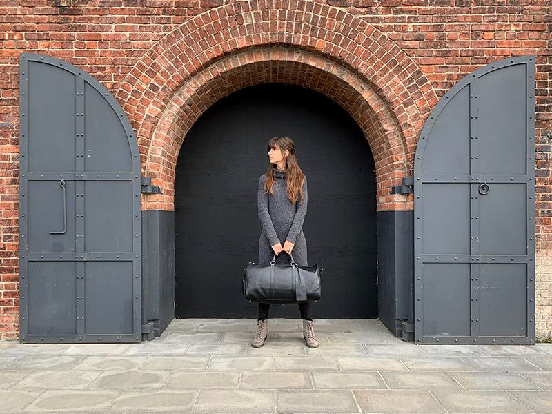 The Endre Weekender | Vintage Leather Duffle Bag New Era Fashion LLc