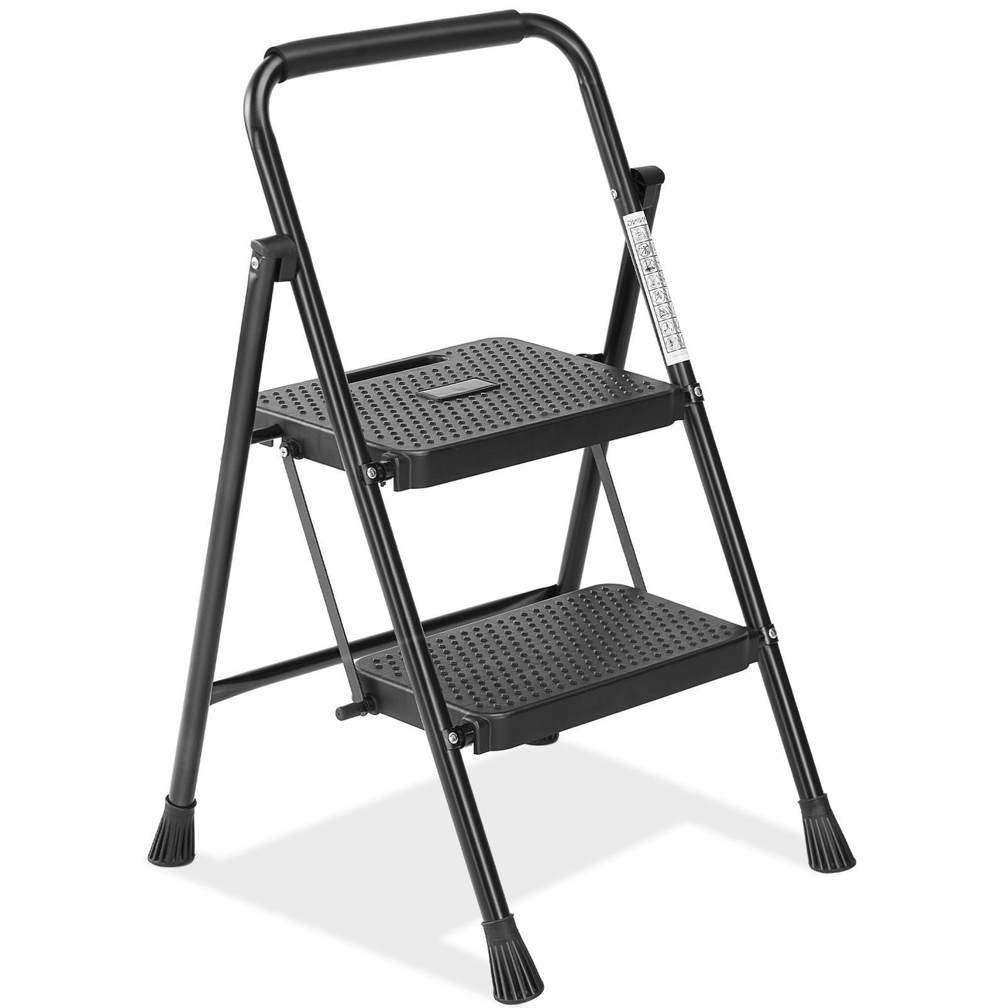 Household portable 3-layer step ladder, with safety buckle stable and safe New Era Fashion LLc