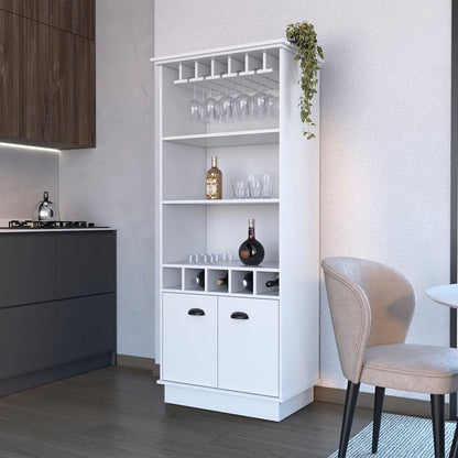 Bar Cabinet Taholah, Living Room, White New Era Fashion LLc