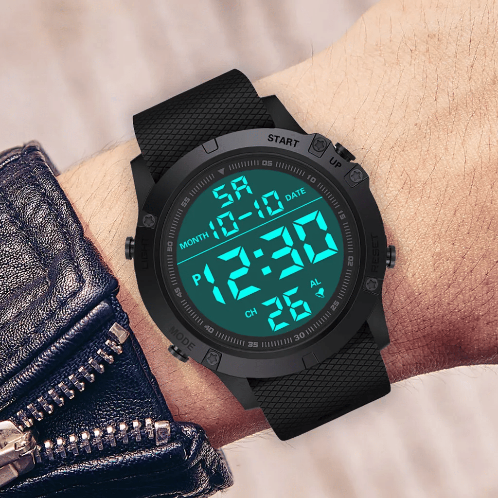 Waterproof Digital Sports Watch Military Tactical LED Backlight Wristwatch Men New Era Fashion LLc