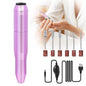 Portable Electric Nail Drill, Professional Nail File Kit for Acrylic, Gel Nails, Manicure Pedicure with Nail Drill Bits Sanding Bands Rose gold New Era Fashion LLc