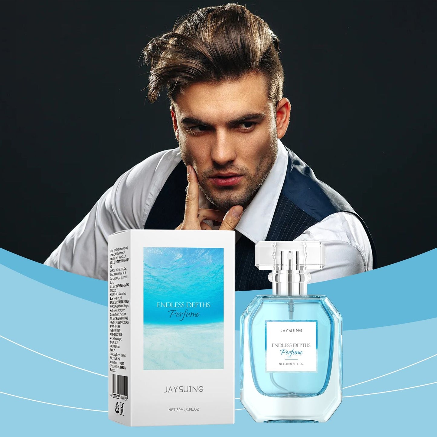 Jaysuing Endless Depths Perfume, Fresh Charm Light Elegant Charm Fragrance Lasting Perfume For Dating Atmosphere New Era Fashion LLc