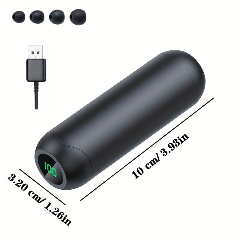 True Wireless Stereo Earbuds; HD Display HiFi Sound Quality; Waterproof Headset Earphone Mini For Smartphones New Era Fashion LLc