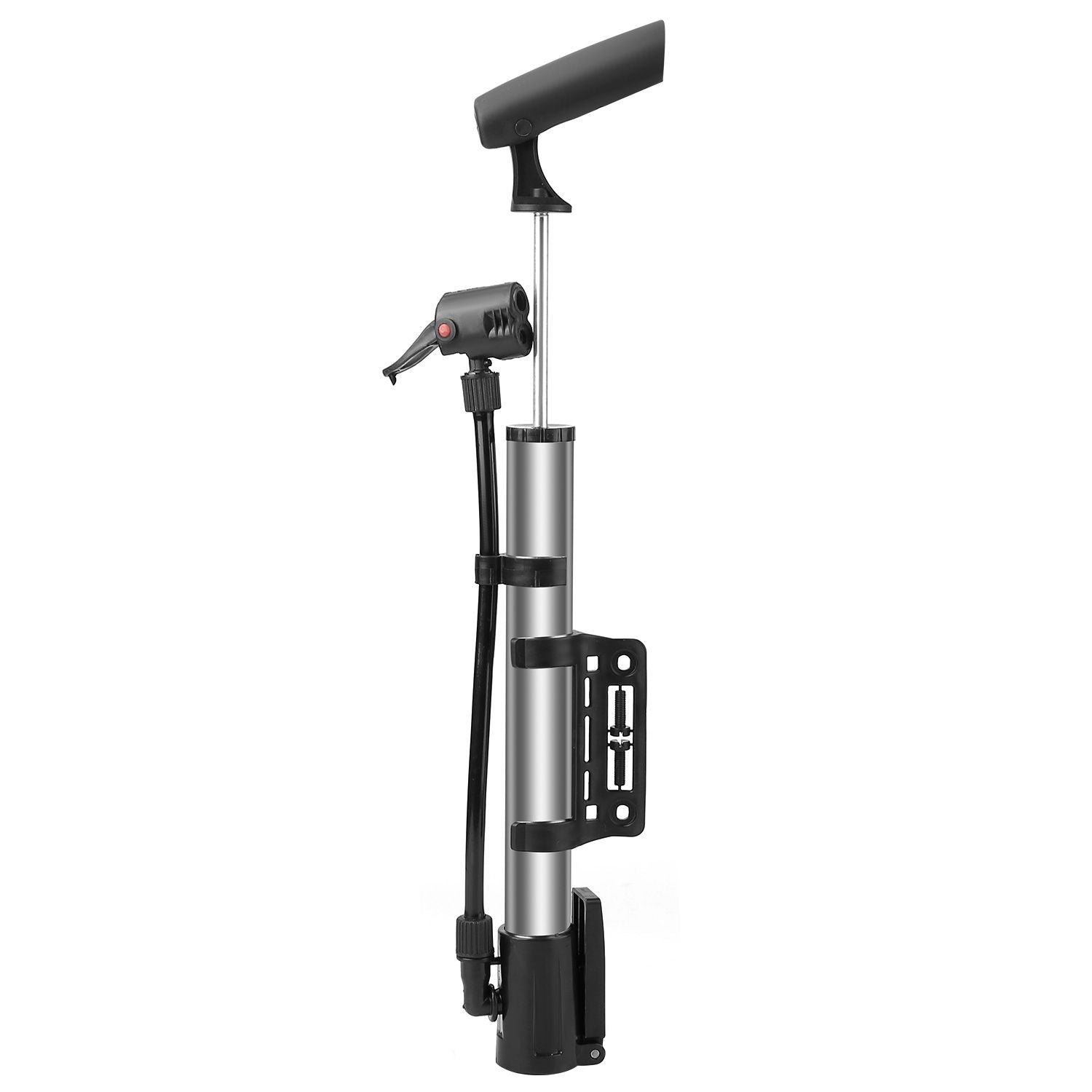 Mini Bike Pump Portable Bicycle Tire Inflator Ball Air Pump w/ Mount Frame For Mountain Road Bike New Era Fashion LLc