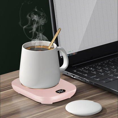 Electric Coffee Mug Warmer for Desk Auto Shut off USB Tea Milk Beverage Cup Heater Heating Plate for Office Home 3 Temperature Setting New Era Fashion LLc