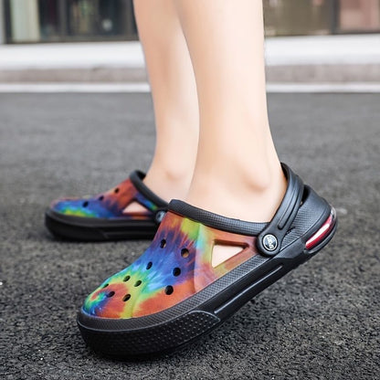 Women's Colorful Hollow Out Clogs; Lightweight Non Slip Breathable Sandals; Outdoor & Indoor Slippers New Era Fashion LLc