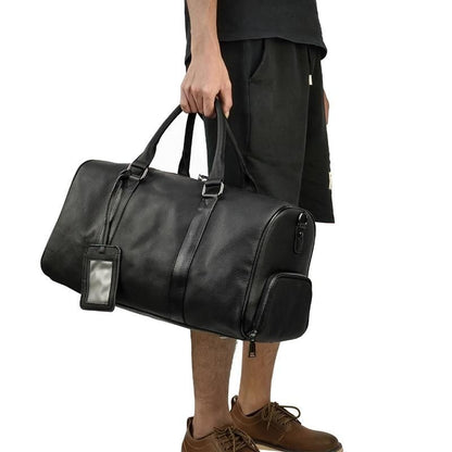 The Endre Weekender | Vintage Leather Duffle Bag New Era Fashion LLc