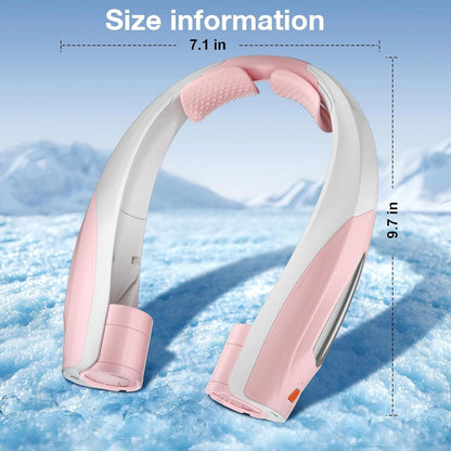 Neck Fan, 6 Speeds Adjustable Portable Personal Fan Rechargeable, Faster Cooling Wearable Fan, Ultra Quiet for Home, Office, Travel, Outdoor New Era Fashion LLc
