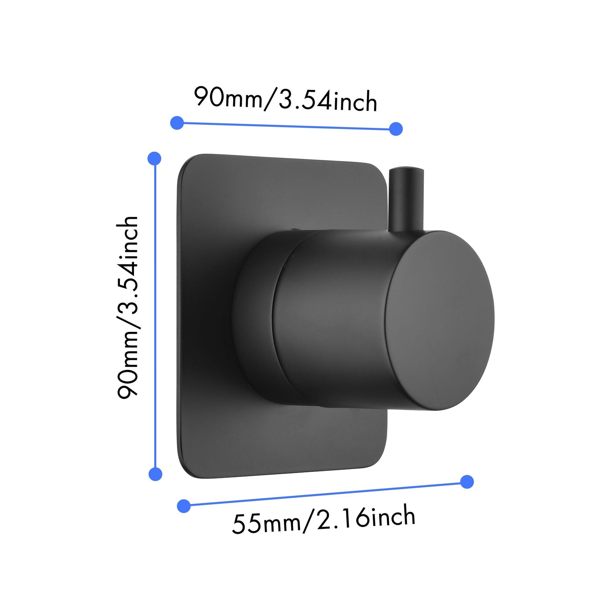 Master Shower Volume Control
Adjustable brass handle valve body, 1 piece each on the left and right New Era Fashion LLc