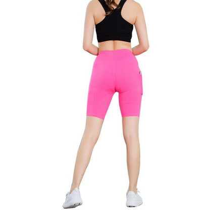 All Seasons Yoga Shorts Stretchable With Phone Pocket New Era Fashion LLc