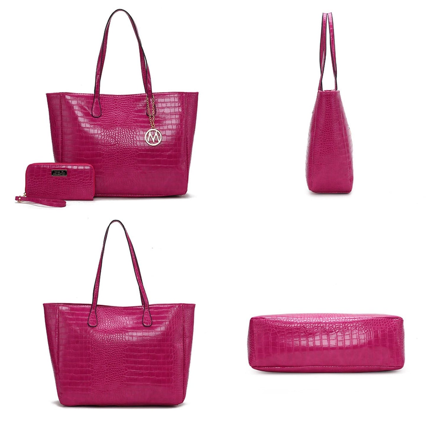 MKF Collection Sadie Oversize Tote Bag & Wallet Set by Mia K New Era Fashion LLc