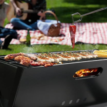 Portable BBQ Barbecue Grill Foldable Charcoal Grill Camping Garden Outdoor Travel New Era Fashion LLc