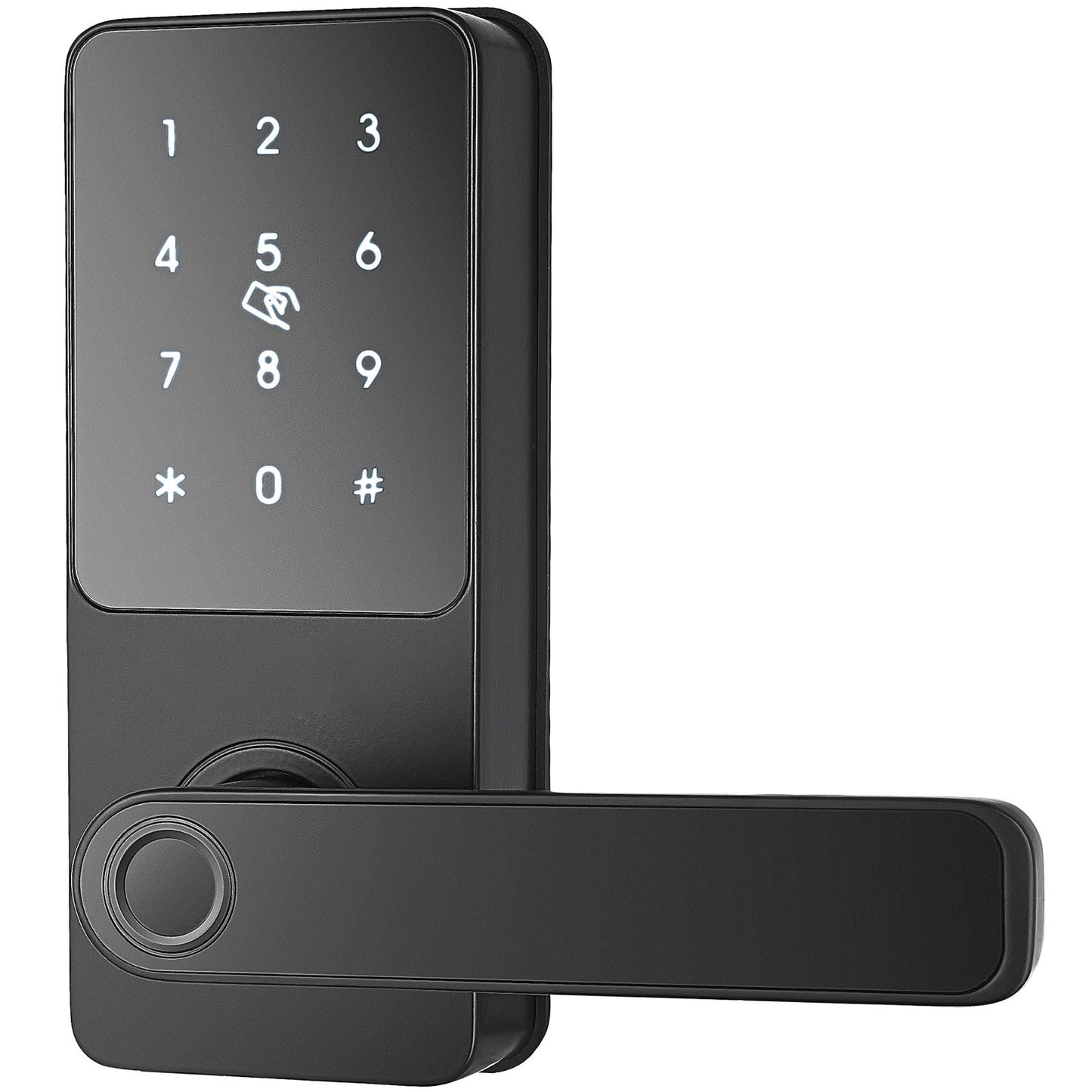 Smart Lock, 5-in-1 Smart Door Knob, Fingerprint Deadbolt with App Control, Bluetooth Smart Lock, Keyless Entry Door Lock with Handle, Biometric Door Lock, Keypad Digital Door Lock for Front Door New Era Fashion LLc