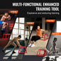 Plyometric Jump Box, 12 Inch Plyo Box, Steel Plyometric Platform and Jumping Agility Box, Anti-Slip Fitness Exercise Step Up Box for Home Gym Training, Conditioning Strength Training, Red New Era Fashion LLc