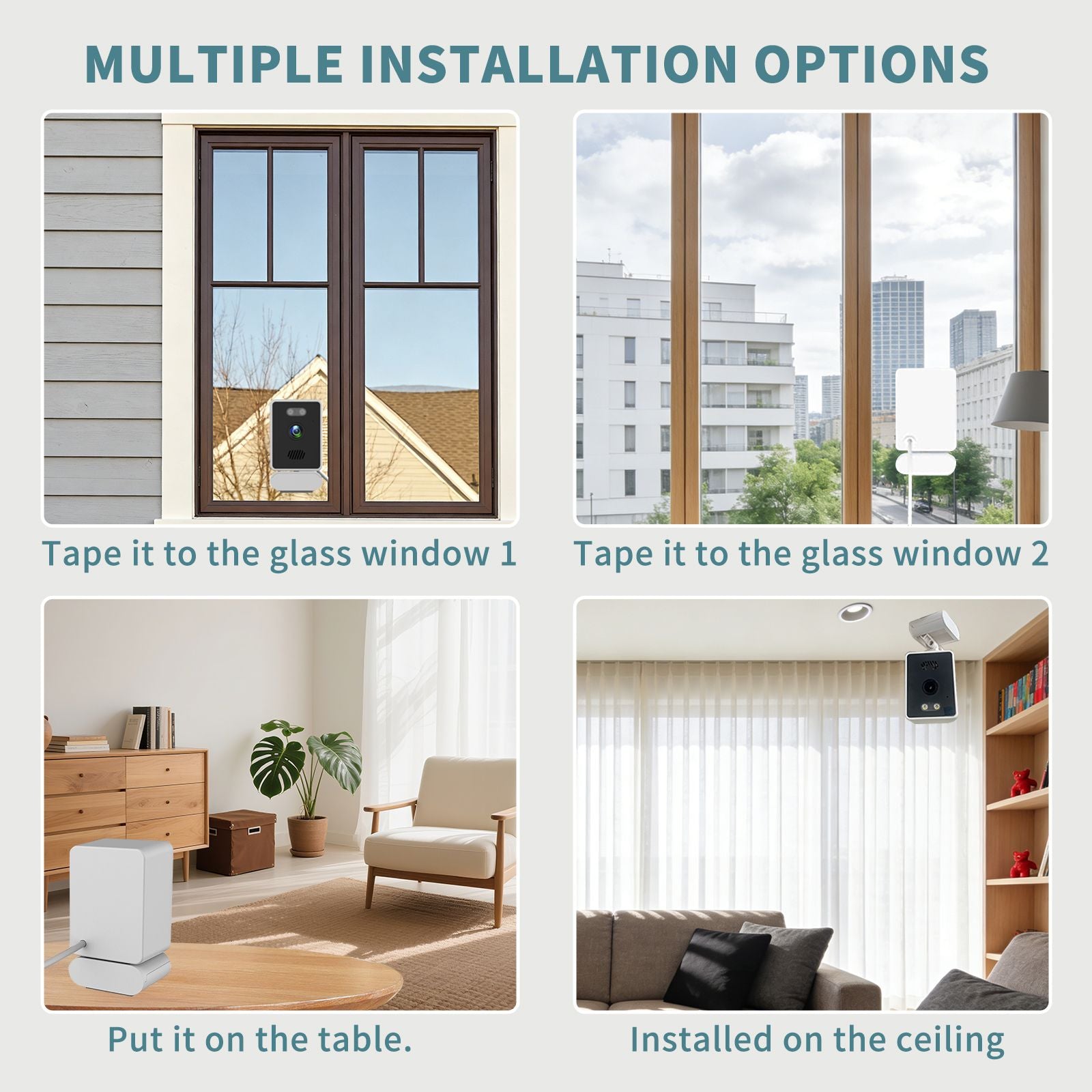 Discreet WiFi Surveillance Camera for Home Security - Motion Detection Alarm for Windows New Era Fashion LLc