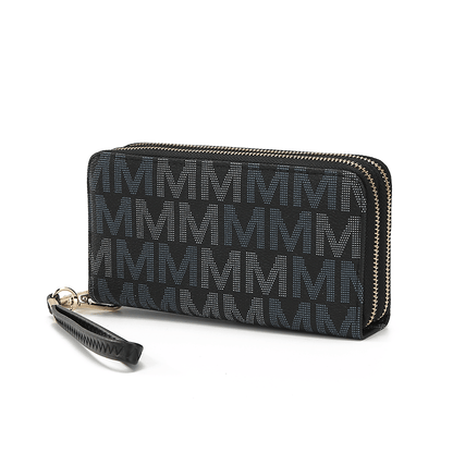 MKF Collection Hofstra M Signature Wallet Wristlet by Mia k New Era Fashion LLc