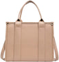 Roecytu PU Tote Bag for Women Simple Large-capacity Tote Bag Crossbody Tote Bag Messenger bag Handbag Zipper Fashion Tote Bag New Era Fashion LLc